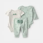 Carters komplet 3/1 (bodi x 2, d.deo), unisex