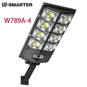 KJB Solarna LED luč s senzorjem gibanja za zunanjo osvetlitev Solarna zunanja LED svetilka s senzorjem gibanja, W789A-4