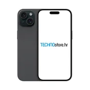MOBITEL APPLE IPHONE 15 128GB BLACK, IZLOŽBENI MODEL - AKCIJA + ADAPTER