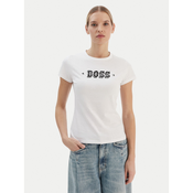 BOSS Majica C_Endora_1 črna/srebrna/bela