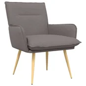 vidaXL Fotelj Taupe Blago