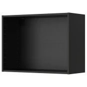 METOD Okvir zidnog ormarica, Crnosiva, 80x37x60 cm