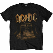 AC/DC Unisex majica zvonec iz medenines XL