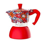 BIALETTI Moka aparat Bialetti D&G RED 4T 4 skodelice iz nerjavečega jekla, (5000510373)
