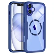 Hibridni Full body ovitek Techsuit ColorVerse 360 MagSafe za iPhone 16 - blue