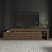 Hanah Home TV komoda Beeliz, 192 cm, antik / orah