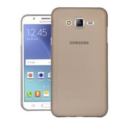 Ultra tanek silikonski ovitek za Samsung Galaxy J5 2016 J510 - prozorno črn