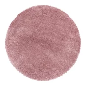Rožnata okrogla preproga o 160 cm Fluffy – Ayyildiz Carpets
