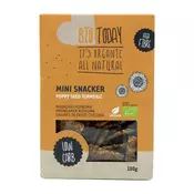 BioToday BIO krekerji Mini Snacker 8 x 100 g mak - kurkuma