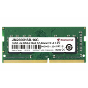 Transcend Pomnilnik 16GB (JetRam) SODIMM DDR4 2666 2Rx8 CL19