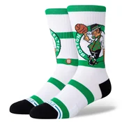 Stance NBA X STANCE PREP STRIPE CREW BOS, nogavice m., zelena A555C24PCE