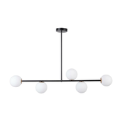Luster na šipci GAMA 5xG9/12W/230V crna