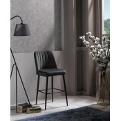Hanah Home Set 2 barske stolice Crna