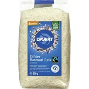 Bijela Basmati riža, 500 g, Davert