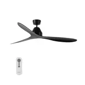 Lucci air 213041 - Plafonski ventilator WHITEHAVEN crne boje + daljinski upravljac