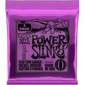 Ernie Ball 3220 Nickel Power Slinky Electric Guitar Strings 3-Pack