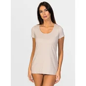 zd ZERO DEFECTS Spodnja majica Hera Short-sleeve Soy fiber bež