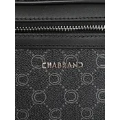 Chabrand Ročna torbica Chabrand Body-Bag Toile Enduite Cuir Noir črna