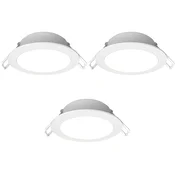 Aigostar - KOMPLET 3x LED ugradno svetlo za kupatilo LED/4,8W/230V IP65 belo