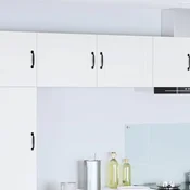 vidaXL Stenska kuhinjska omarica Bela 50 x 31 x 40 cm Konstruiran les