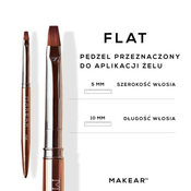 Ravna Cetkica Za Nokte | MAKEAR | Kozmo
