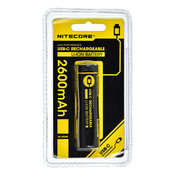 slomart polnjive baterije nitecore nt-nl1826r 2600 mah 3,6 v