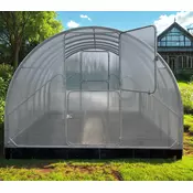 Metalni plastenik GAUDI 3.14m x 10m, razmak 1m, polykarbonat 4mm