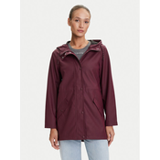 Vero Moda Dežna jakna Malou 10266982 Bordo rdeča Regular Fit