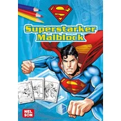 DC Superman: Superstarker Malblock