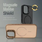 Maska za iPhone 17 Pro 6.3 Magsafe Matte Shield, Braon