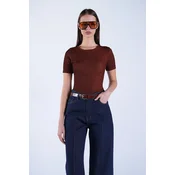 Trend Alacati Stili Ženska bluza Alc-X15106, Narandžasta