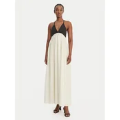 Eleh Poletna obleka SS260018 Bela Regular Fit