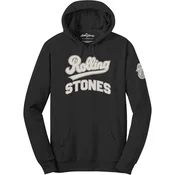 The Rolling Stones Team Logo & Tongue Applique (Embellished) Black XL Kapuco