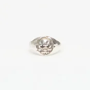 Prstan TwoJeys Skull Signet Ring Silver 52 mm