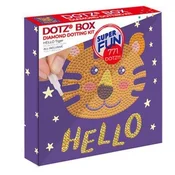 shumee DIAMOND DOTZ DOTZ BOX HELLO TIGER 8330