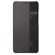 Huawei original preklopna torbica Smart View za Huawei Mate 10 Pro rjav z okenčkom