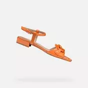 Oranžni ženski sandali Geox New Eraklia