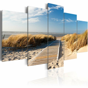 Slika - Unguarded beach - 5 pieces 200x100