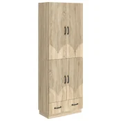 vidaXL Set omar 2 pcs Sonoma hrast Inženirski les
