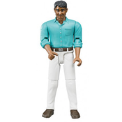 Figura covek, beli jeans Bruder 600037