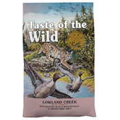 TASTE OF THE WILD Suva hrana za mačke Lowland Creek prepelica i divlja patka 6.6kg