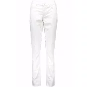 GANT WOMEN'S WHITE TROUSERS