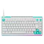 Gaming tipkovnica Logitech - G512 X 75, taktilna, RGB, bijela