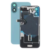 Apple iPhone 16 Plus - Stražnje staklo kucišta + staklo kamere + metalni okvir + Magsafe magnet (Teal)