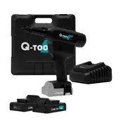 Q-TOOL N12XL Akumulatorski kovičnik za slepe matice M3 - M12, (2 x 20V/2.0 Ah + polnilnik)