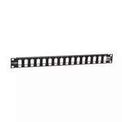 NETIKS Patch panel sa 24 slota za UTP module 19/1U UKP-24-1U bez modula