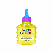 Bleščeče tekoče neon rumeno lepilo 88ml - Carioca