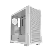 darkFlash Računalniško ohišje DARKFLASH DS900 Mesh brez ventilatorjev (belo)