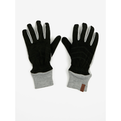 Grey-black mens gloves Tom Tailor - Men