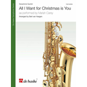 HAAGEN:ALL I WANT FOR CHRISTMAS IS YOU SAXQUARTET